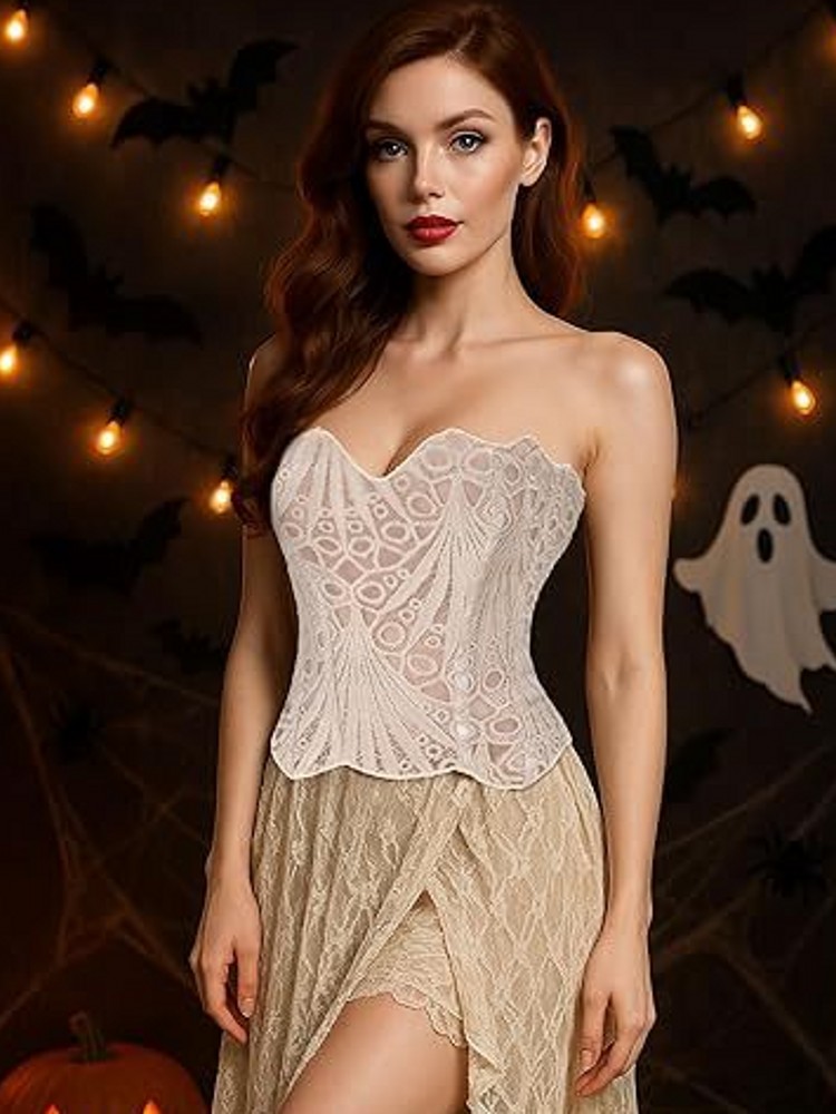 Lace Female Corset Top Women C – Cami Top Lace recenzja i cena