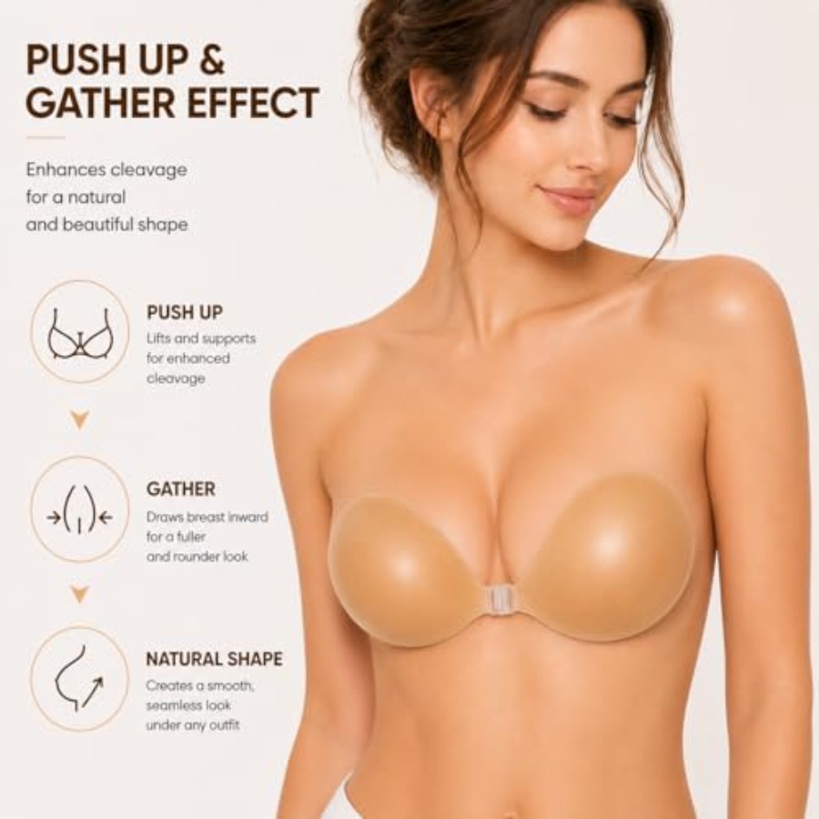 Hasimor Sticky Bra Ultra Thin  – Strapless Bra Backless recenzja i cena