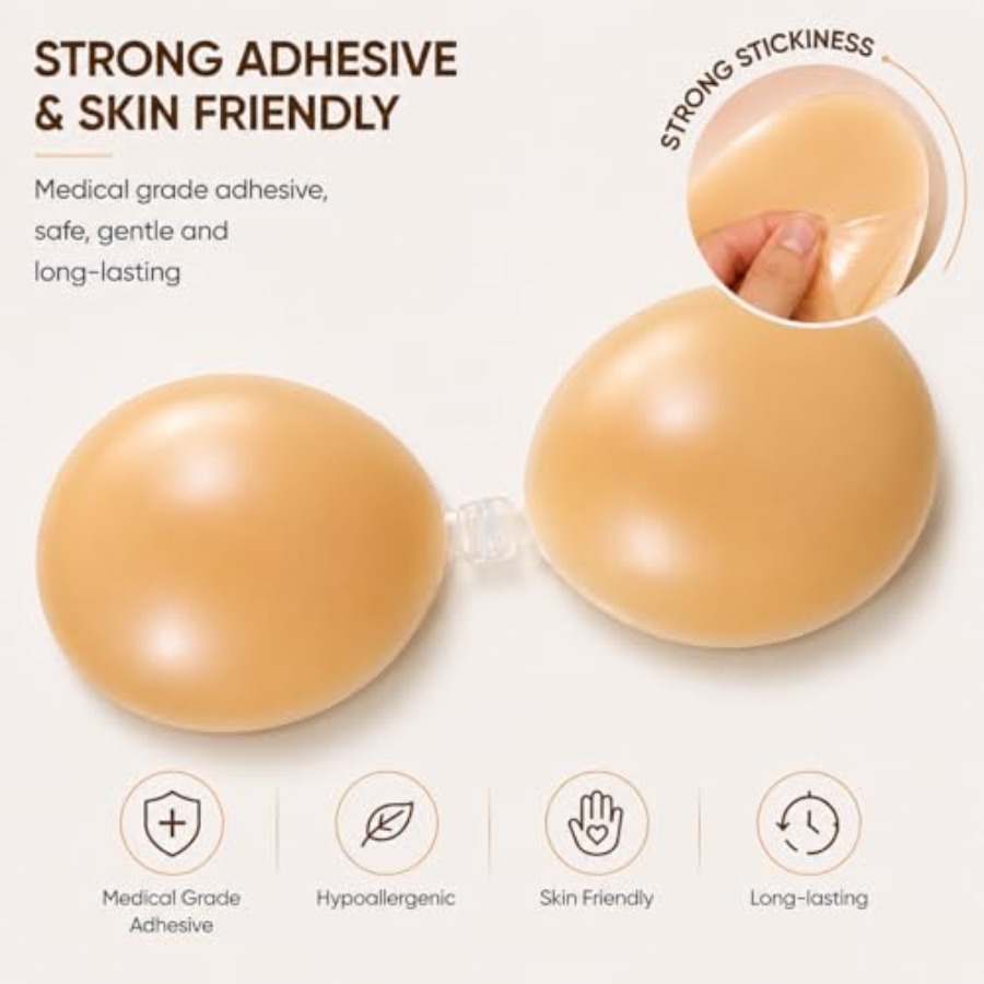 Hasimor Sticky Bra Ultra Thin  – Strapless Bra Backless recenzja i cena