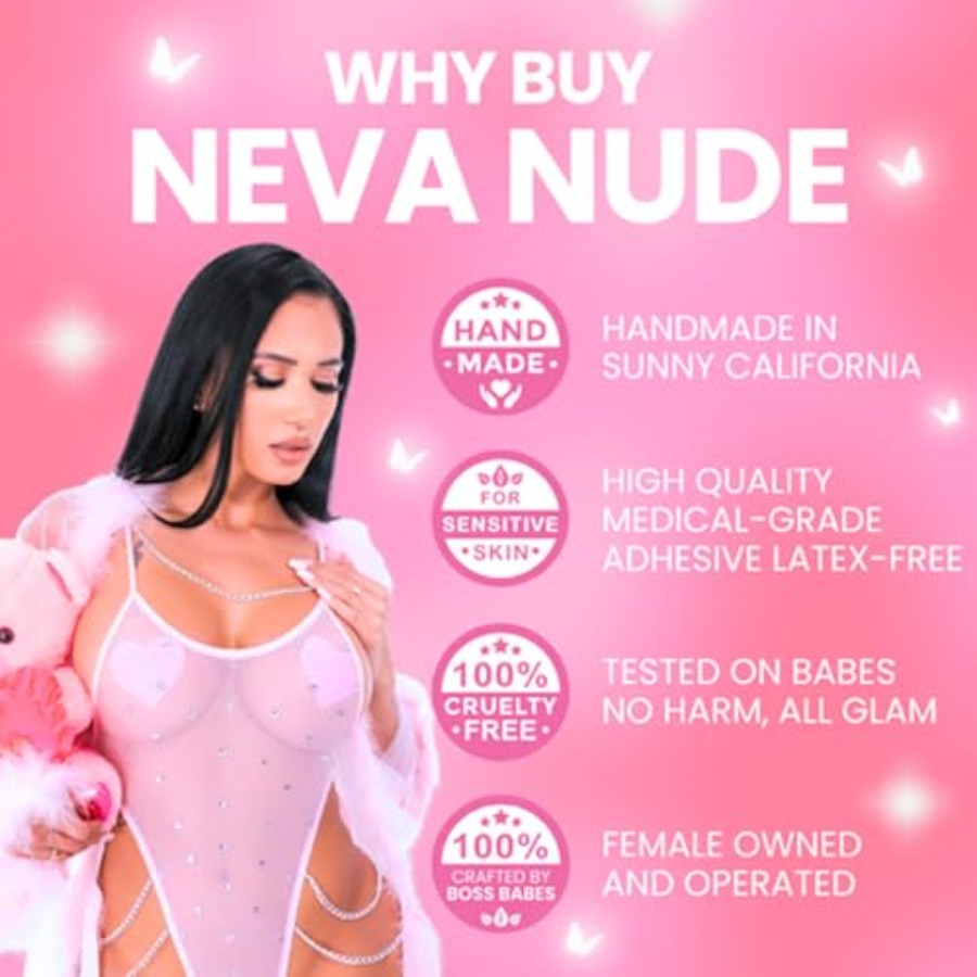 Neva Nude Weed Leaf Nipztix Pa – Nipple Cover Pasties recenzja i cena