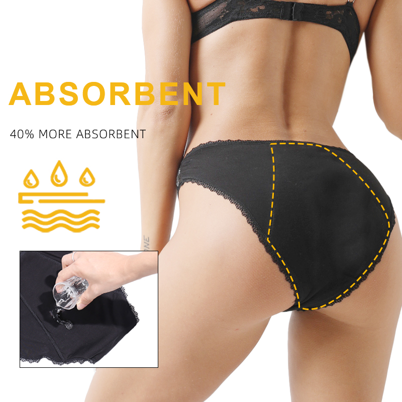 Bamboo Comfortable women's per – Period Panty Absorbent recenzja i cena