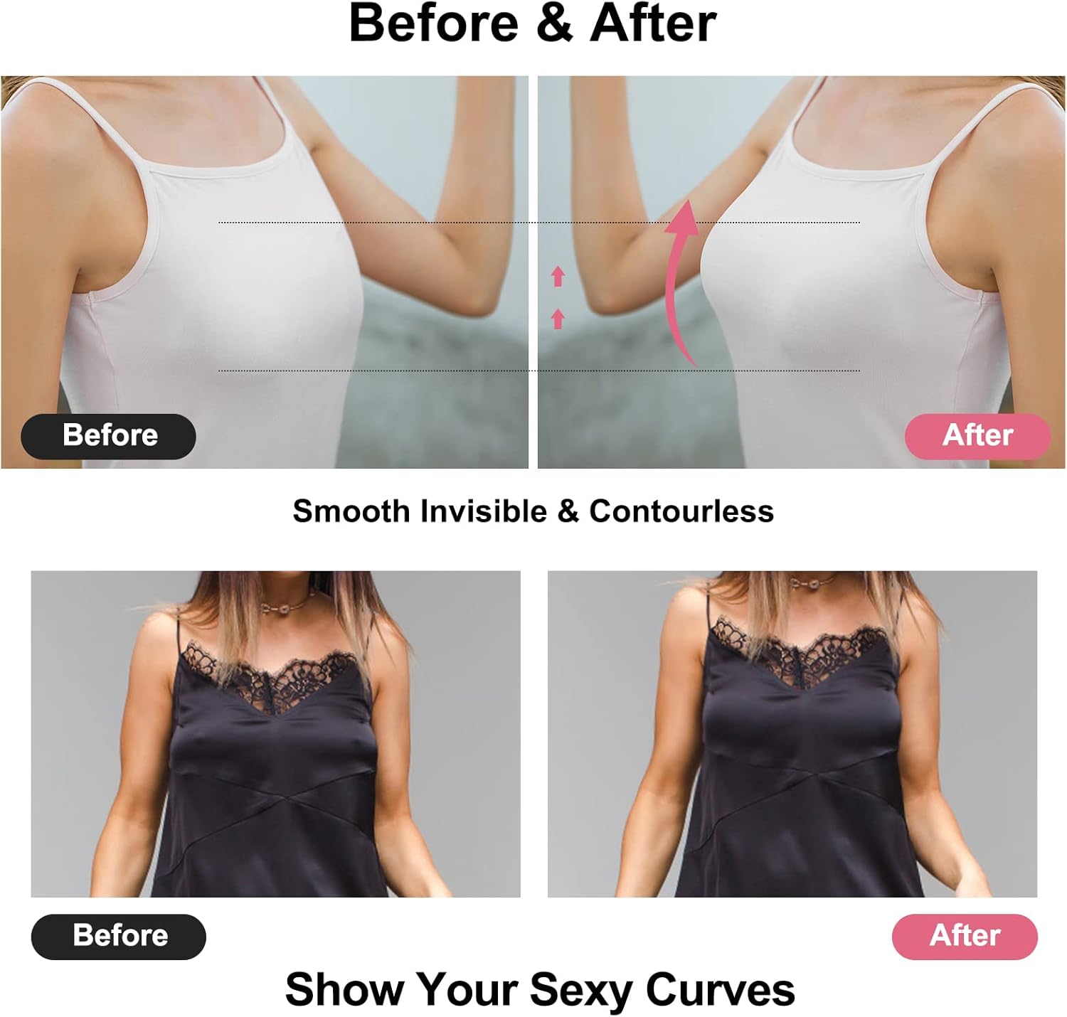 Sticky Bra Push Up Adhesive Br – Silicone Bra Adhesive recenzja i cena