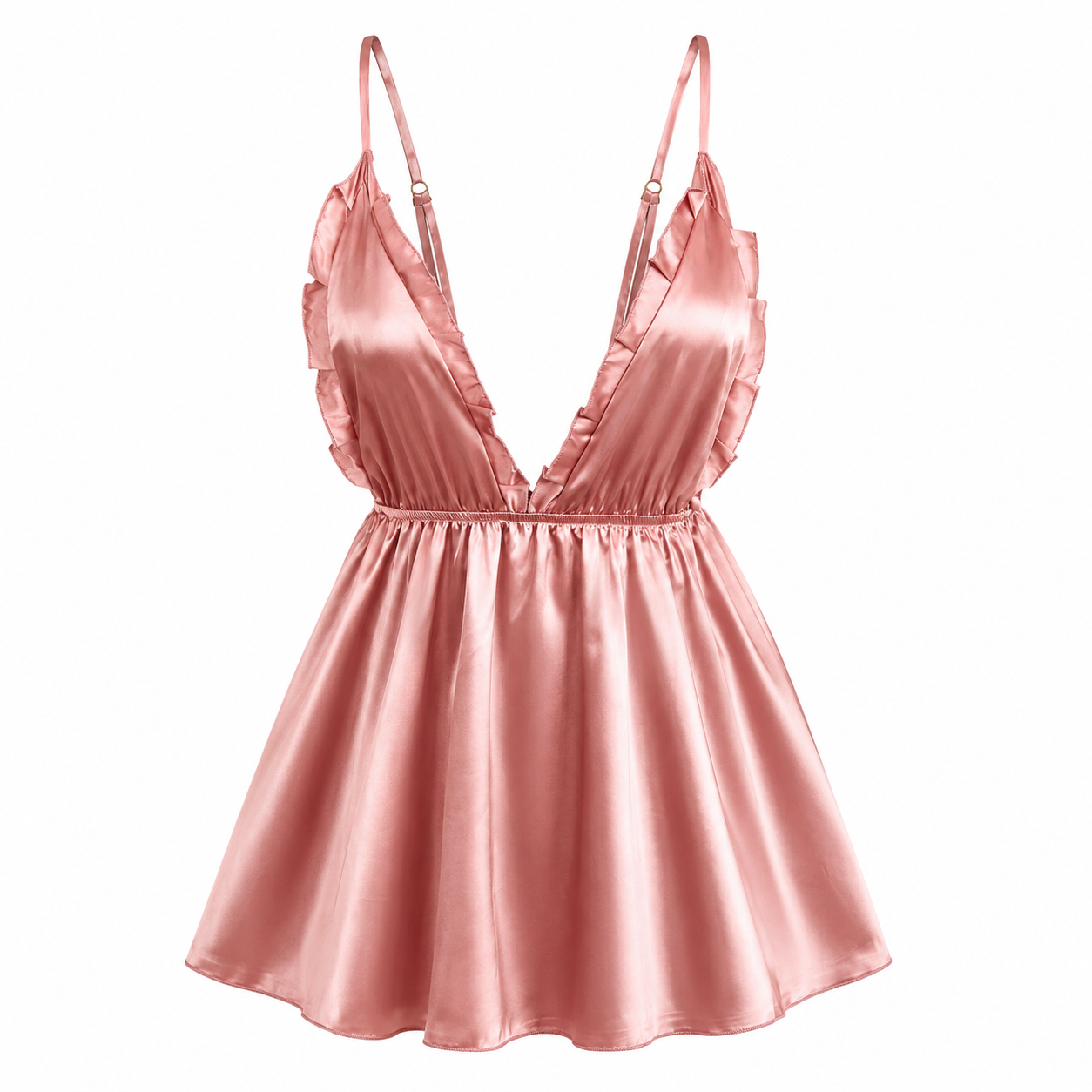 Satin Babydoll Nightgown for W – Babydoll Chemise Night recenzja i cena