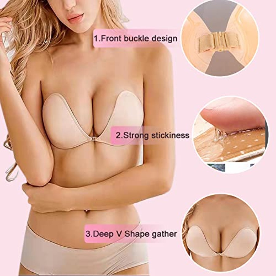Hasimor 2 PCS Strapless Adhesi – Silicone Bra Adhesive recenzja i cena