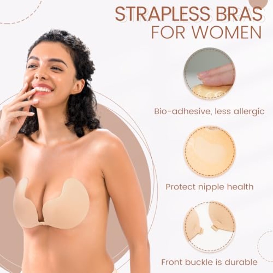 Sticky Bra Backless Adhesive S – Strapless Bra Backless recenzja i cena