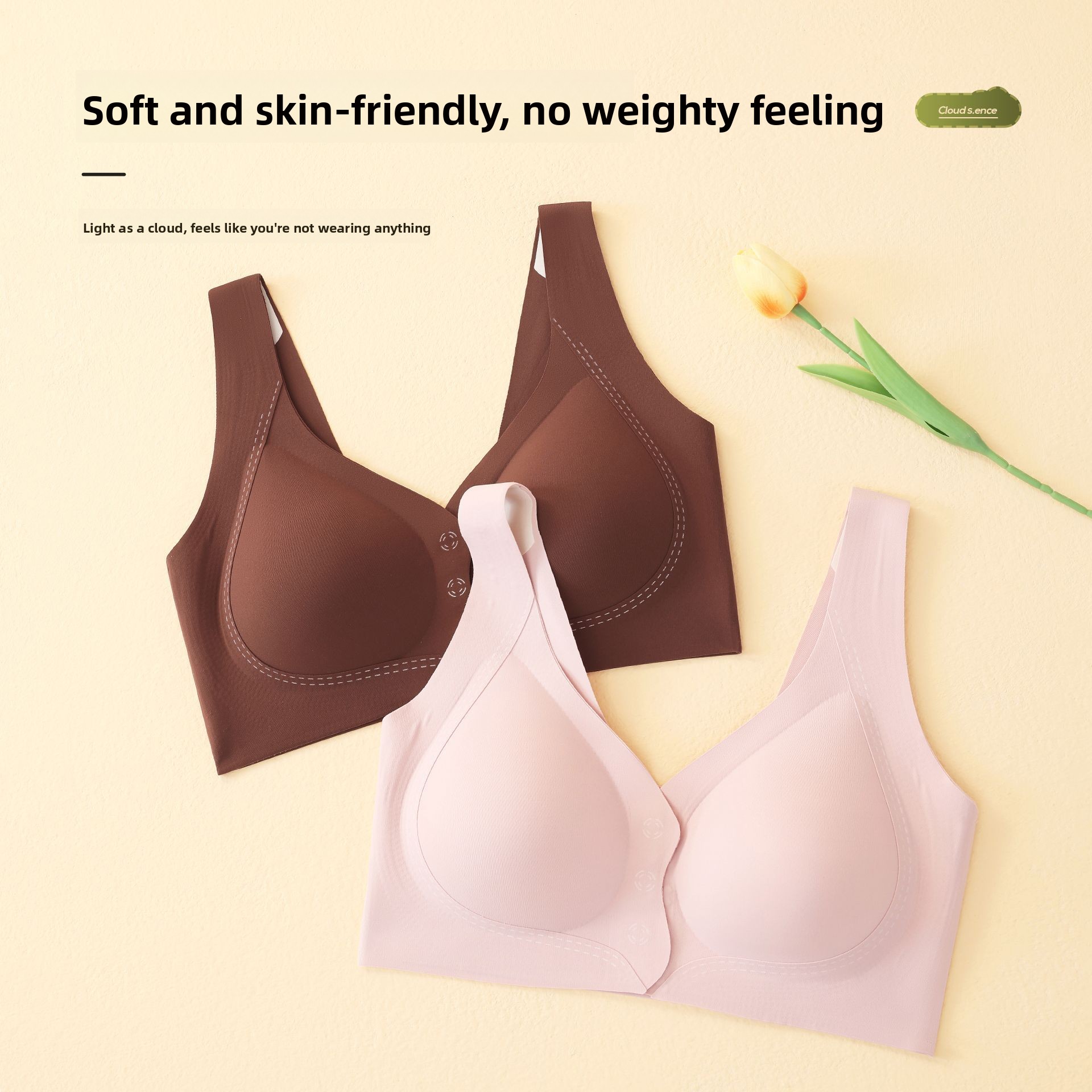 Soft Support Nursing Bra with  – Push Up Bra Padded recenzja i cena