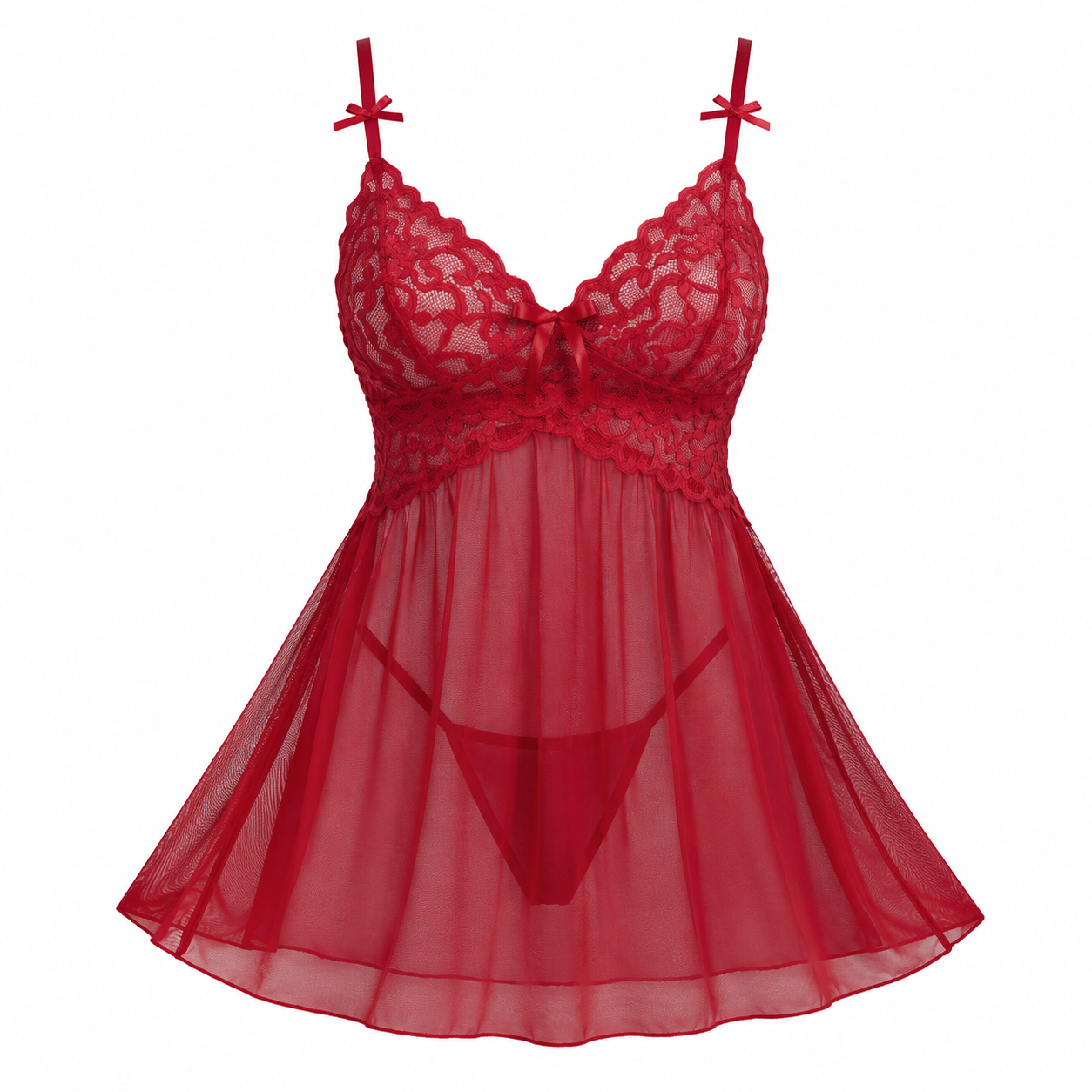 Lace Babydoll Lingerie for Wom – Babydoll Chemise Night recenzja i cena