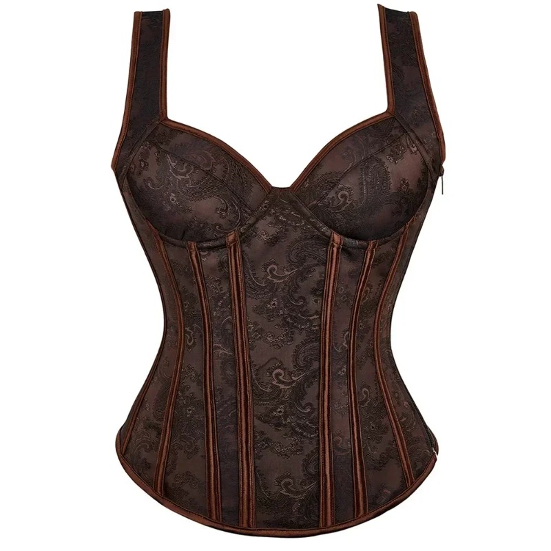 Women Floral Print Corset Top  – Shapewear Bodysuit Firm recenzja i cena