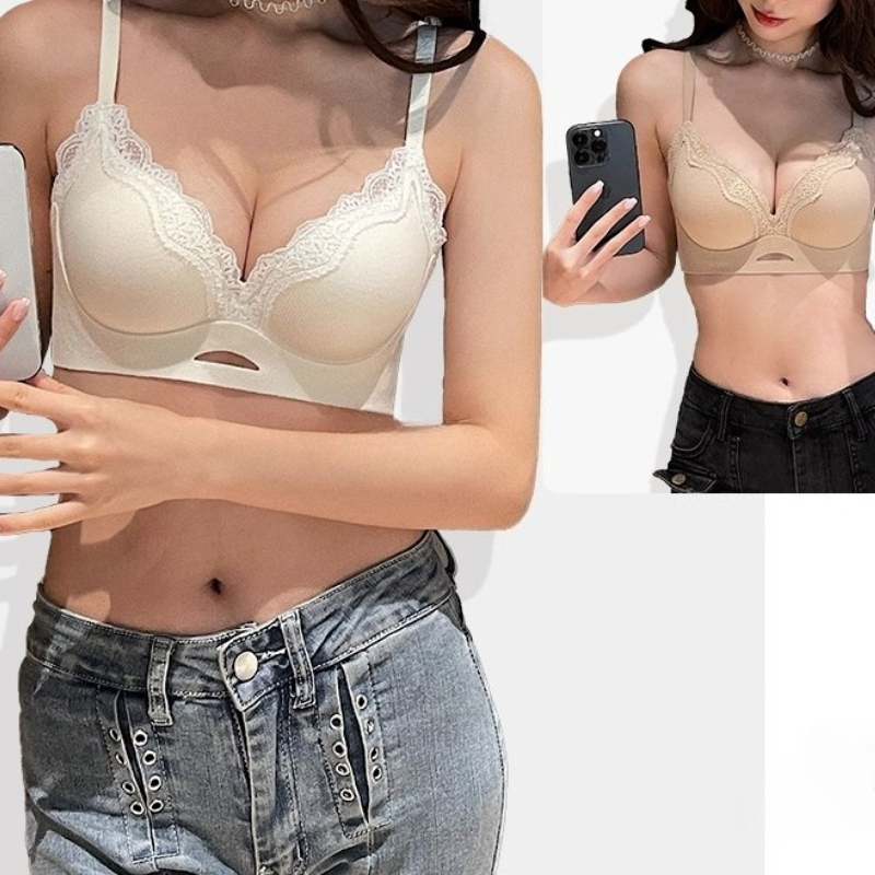 Elegant Matte Lace Bralette AB – Bralette Wireless Soft recenzja i cena
