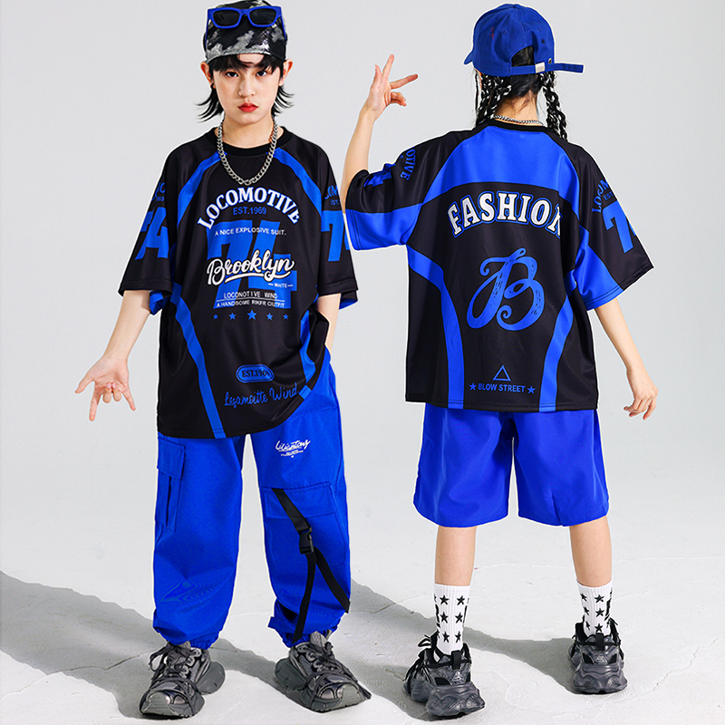 Boys Hip Hop Blue T-shirt Carg – Boyshort Underwear recenzja i cena
