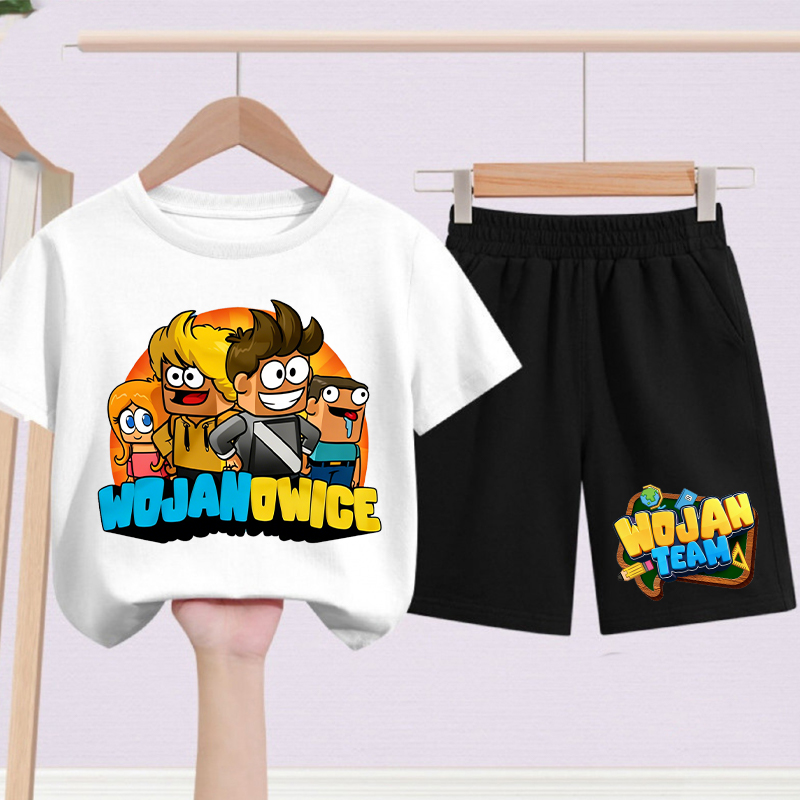 2pcs Wojan Team Kids T-shirts  – Boyshort Underwear recenzja i cena
