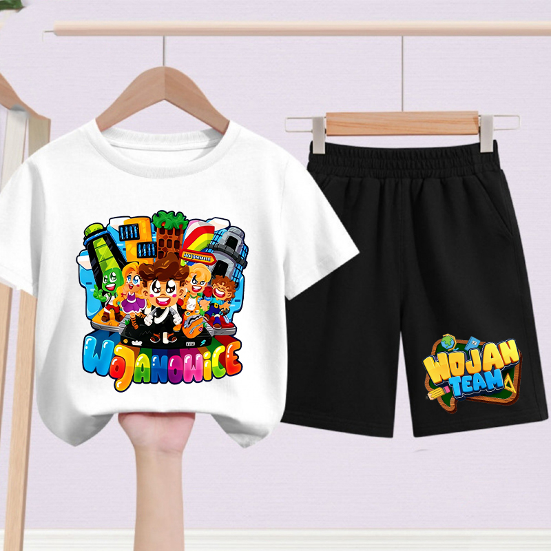 2pcs Wojan Team Kids T-shirts  – Boyshort Underwear recenzja i cena