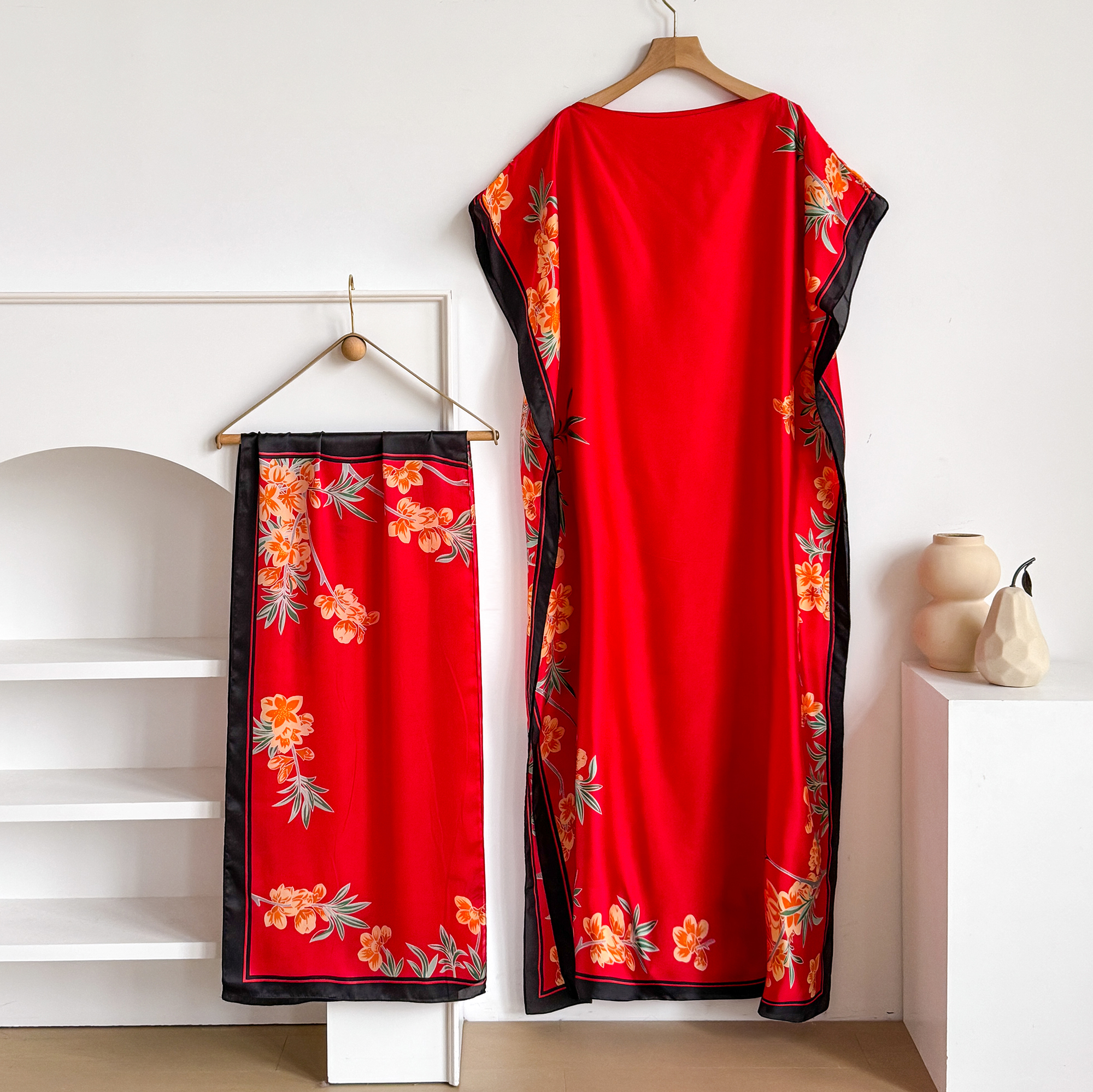 Summer Fashion Oversize Africa – Robe Silk Women recenzja i cena