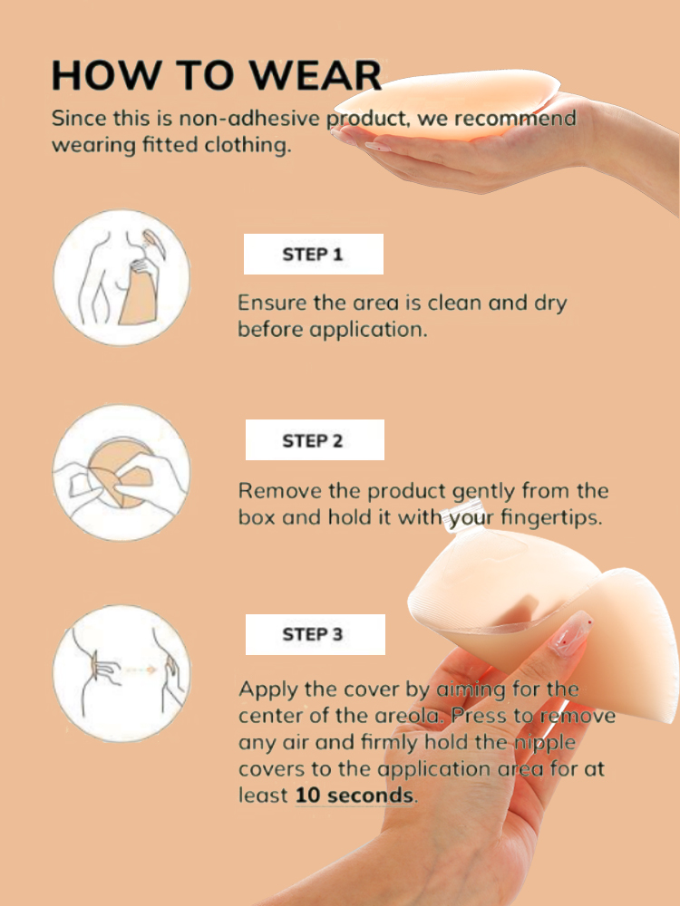 Women's Reusable Invisible Sil – Nipple Cover Pasties recenzja i cena