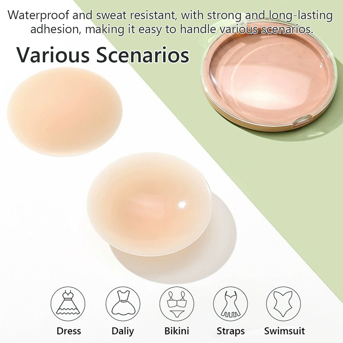 3 Pairs Washable Reusable 10cm – Nipple Cover Pasties recenzja i cena
