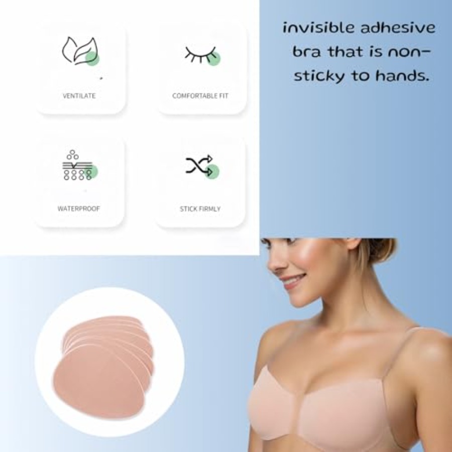 Plus Size Invisible Adhesive S – Silicone Bra Adhesive recenzja i cena