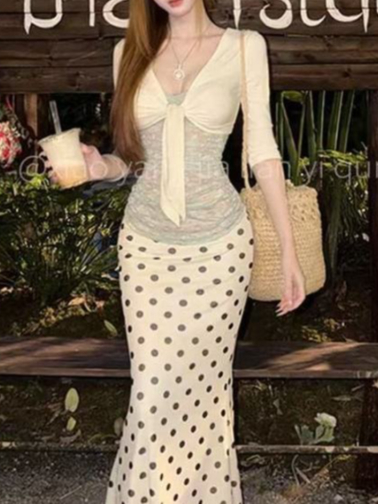 Japanese Vintage 3-piece Set W – Cami Top Lace recenzja i cena