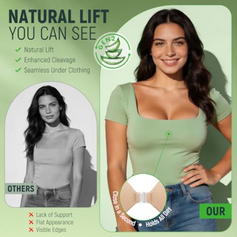 Ultra Invisible Sticky Bra Pus – Strapless Bra Backless recenzja i cena