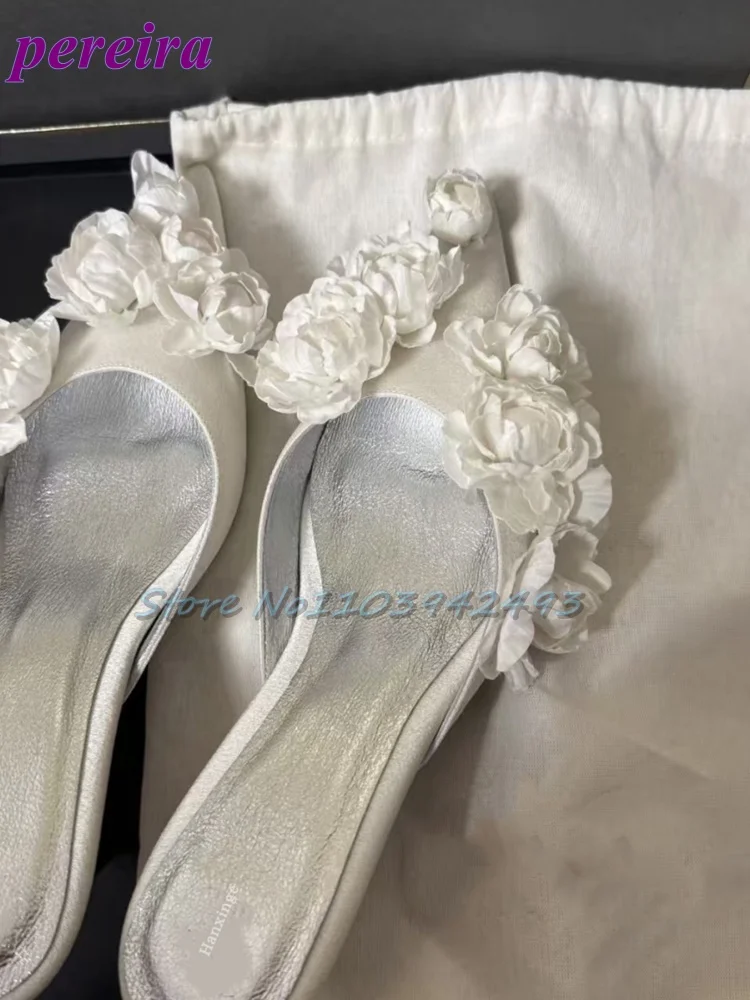 Multi Flower Wedding Sandals S – Slip Dress Satin recenzja i cena
