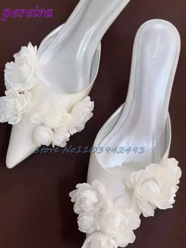 Multi Flower Wedding Sandals S – Slip Dress Satin recenzja i cena