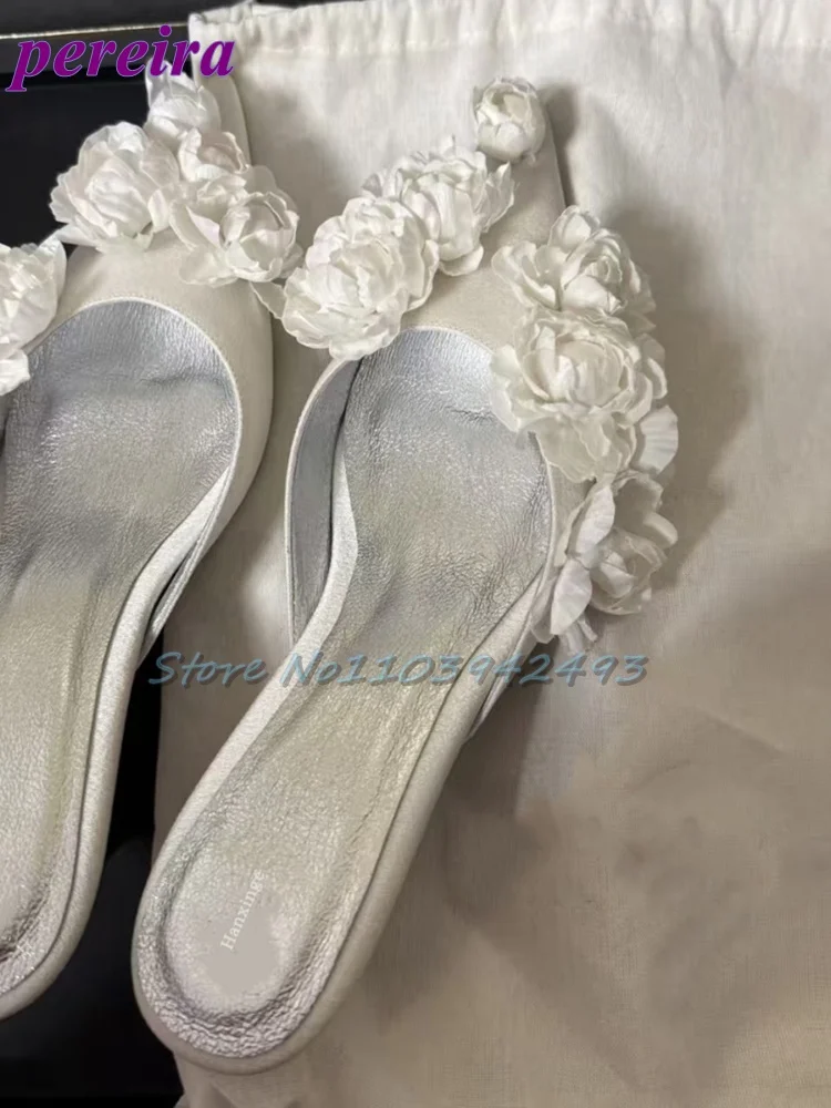 Multi Flower Wedding Sandals S – Slip Dress Satin recenzja i cena