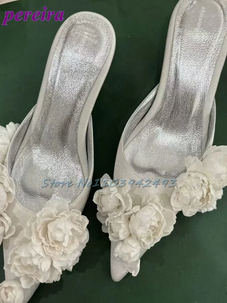 Multi Flower Wedding Sandals S – Slip Dress Satin recenzja i cena