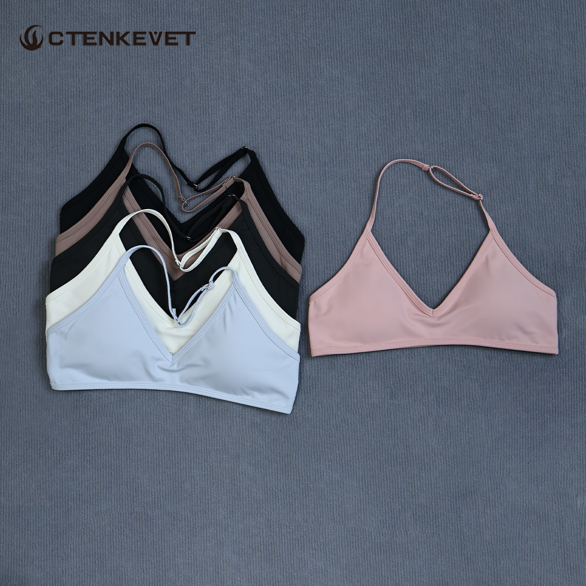 Women's Summer Halter Neck Pad – Sports Bra High Impact recenzja i cena