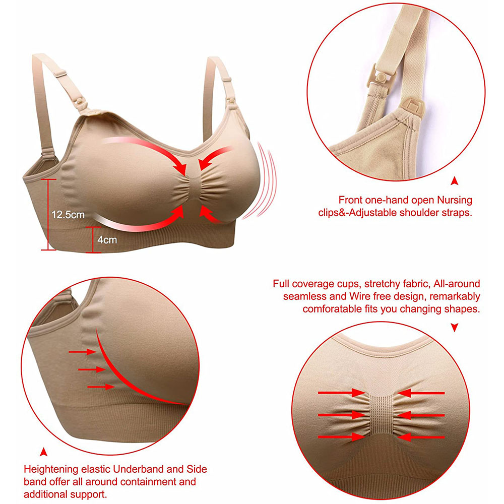 Wirefree Nursing Clothing Cott – Nursing Bra Sleep recenzja i cena