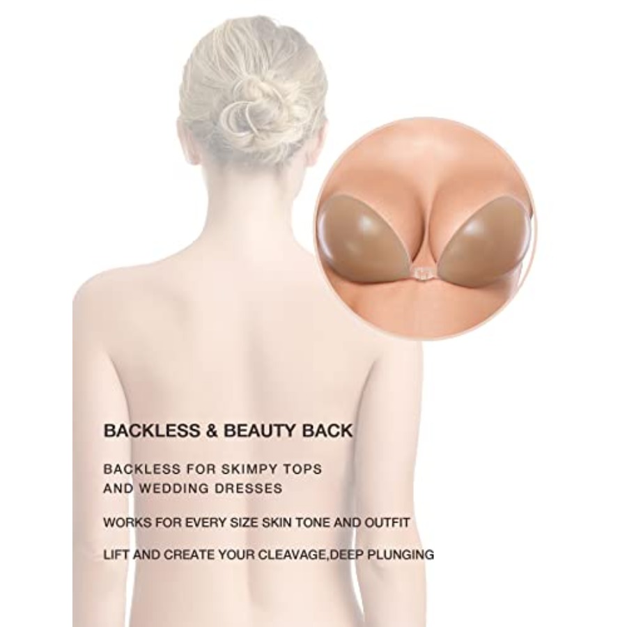 Wingslove Sticky Adhesive Bra  – Strapless Bra Backless recenzja i cena