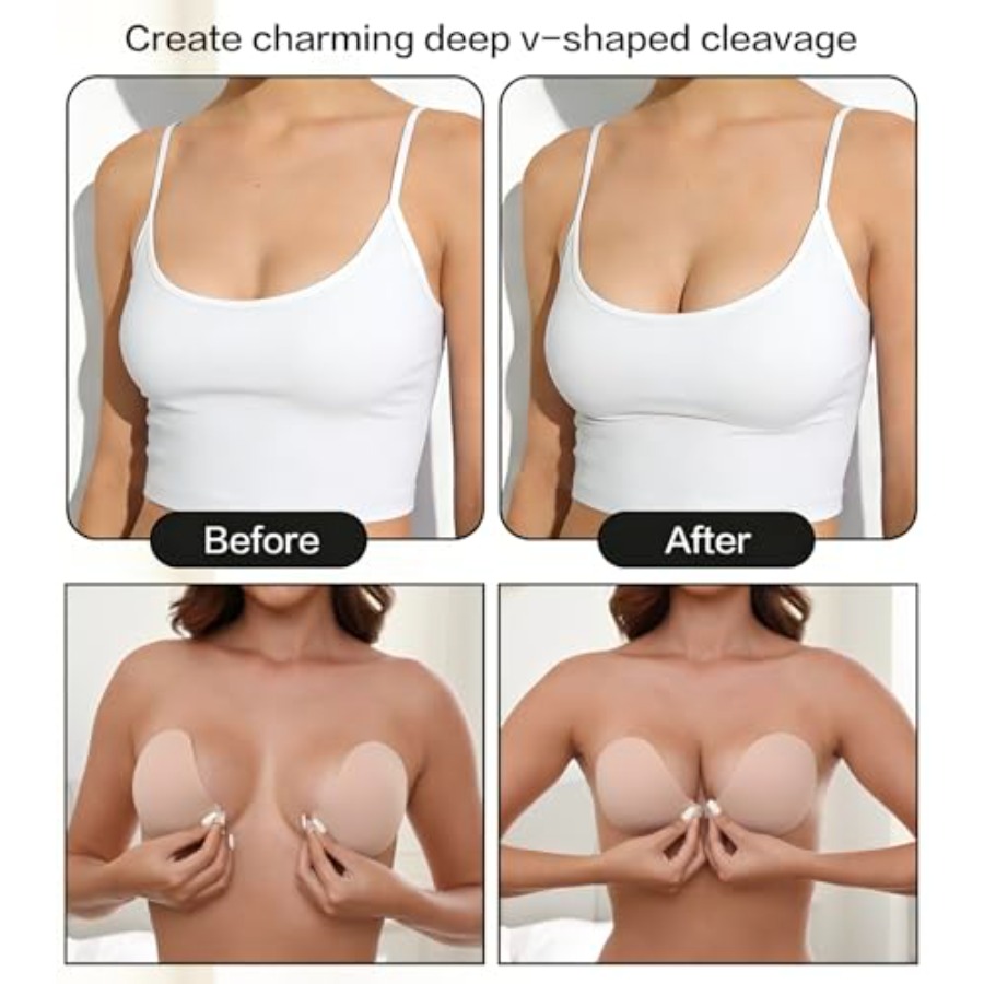 MITALOO Adhesive Bra Invisible – Strapless Bra Backless recenzja i cena