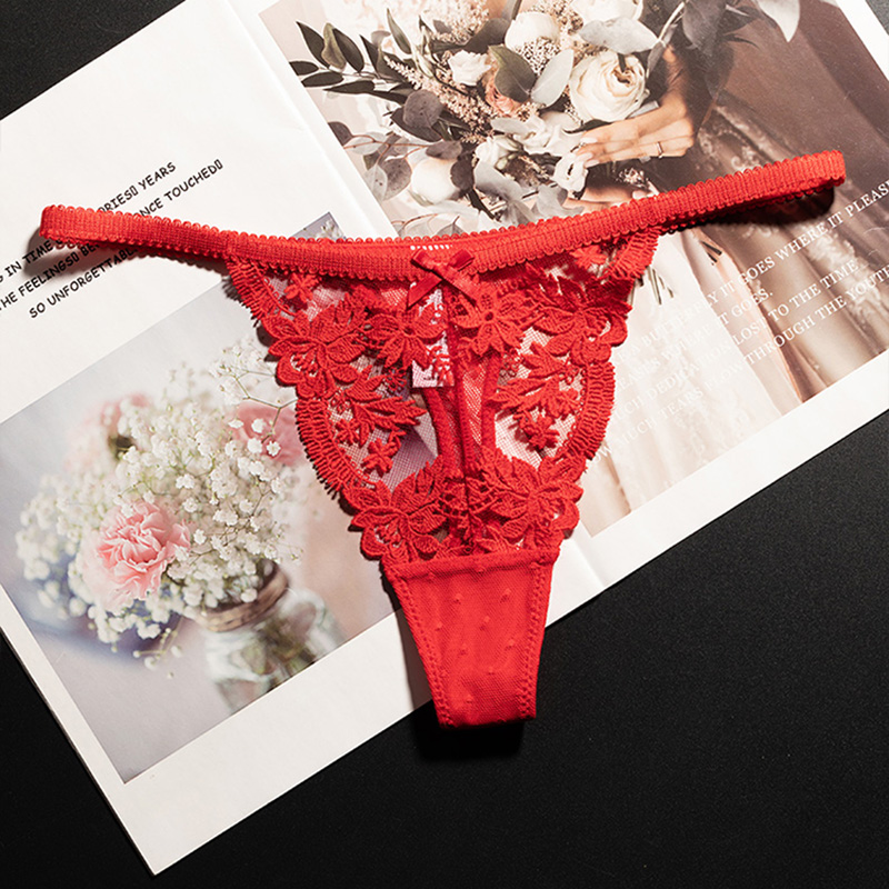 Lace Panties Sexy Thong Women  – Seamless Underwear Women recenzja i cena
