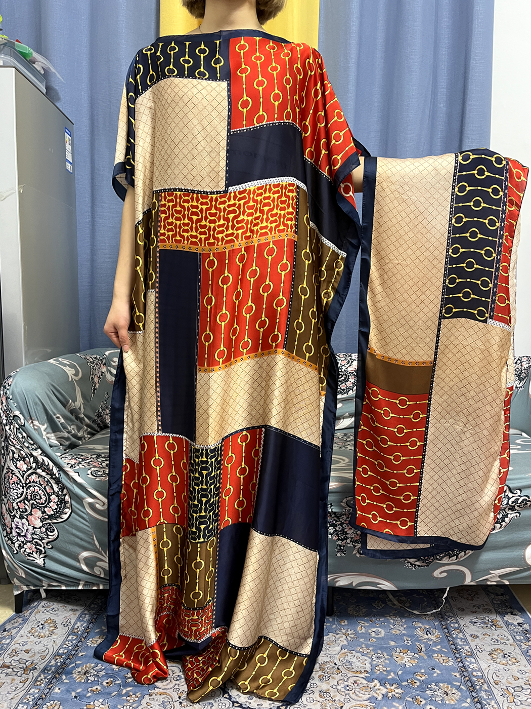 Abayas For Women Dubai Kaftan  – Robe Silk Women recenzja i cena