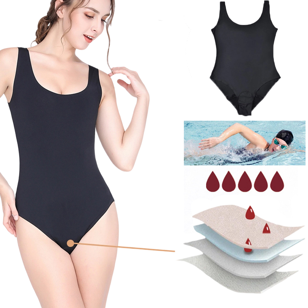 Menstrual Swimsuit Women 4 Lay – Period Panty Absorbent recenzja i cena