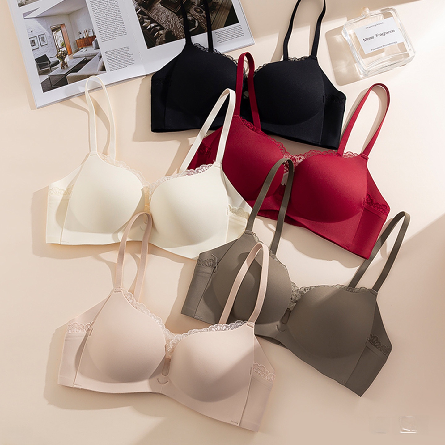 Pure KUCLUT Lace Palm Cup Smal – Seamless Underwear Women recenzja i cena