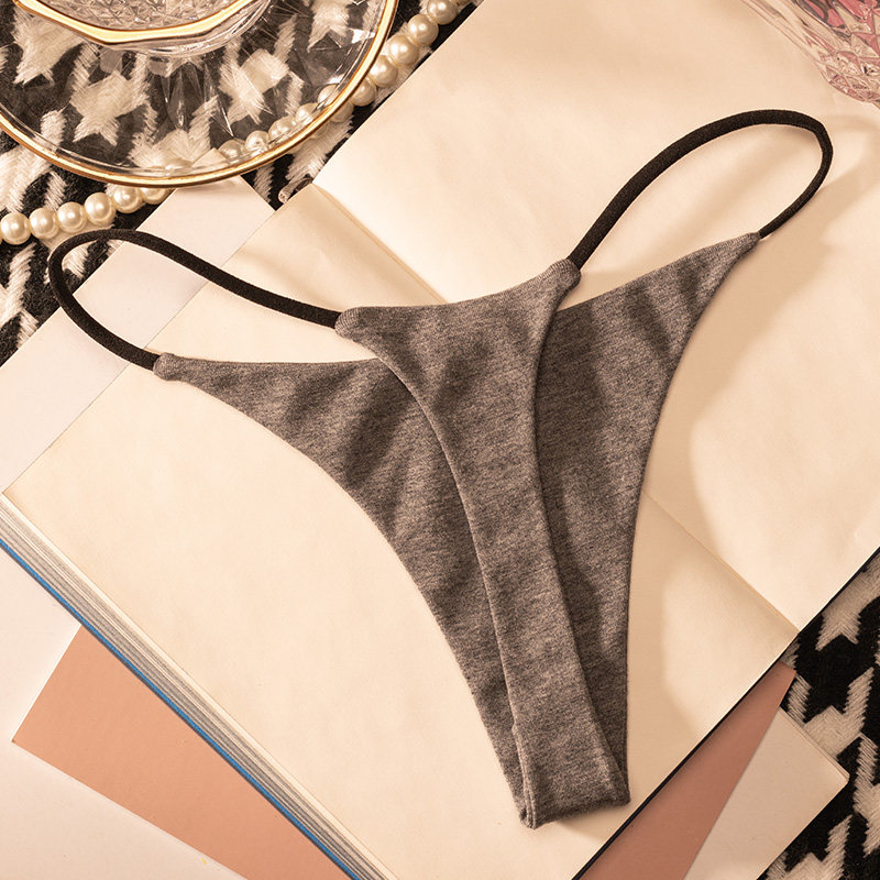 Low Waist Cotton Thong Women P – Seamless Underwear Women recenzja i cena