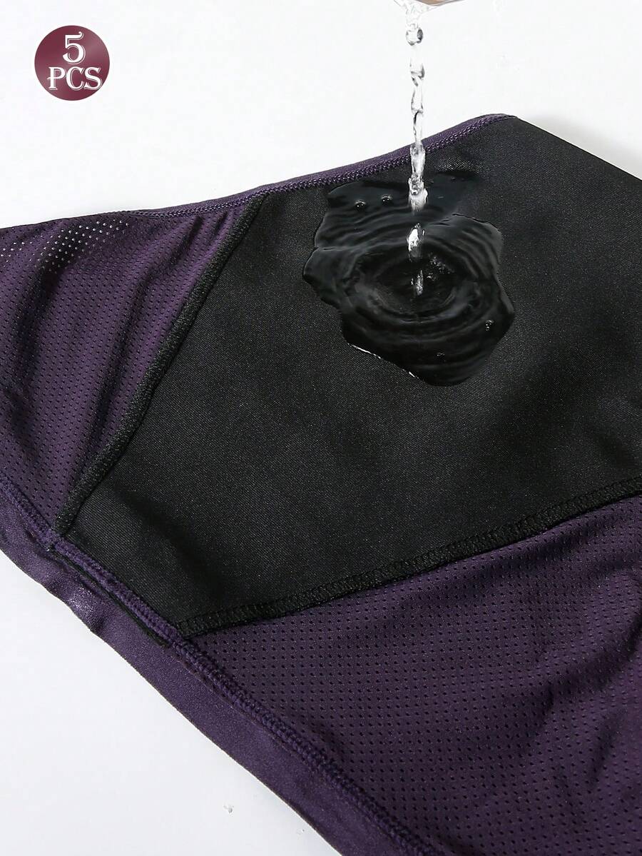 5 Pcs Women Solid Color Absorb – Period Panty Absorbent recenzja i cena