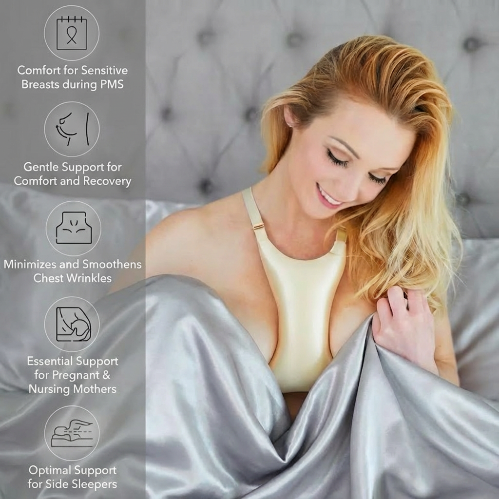 Side Sleeper Pillow for Breast – Nursing Bra Sleep recenzja i cena