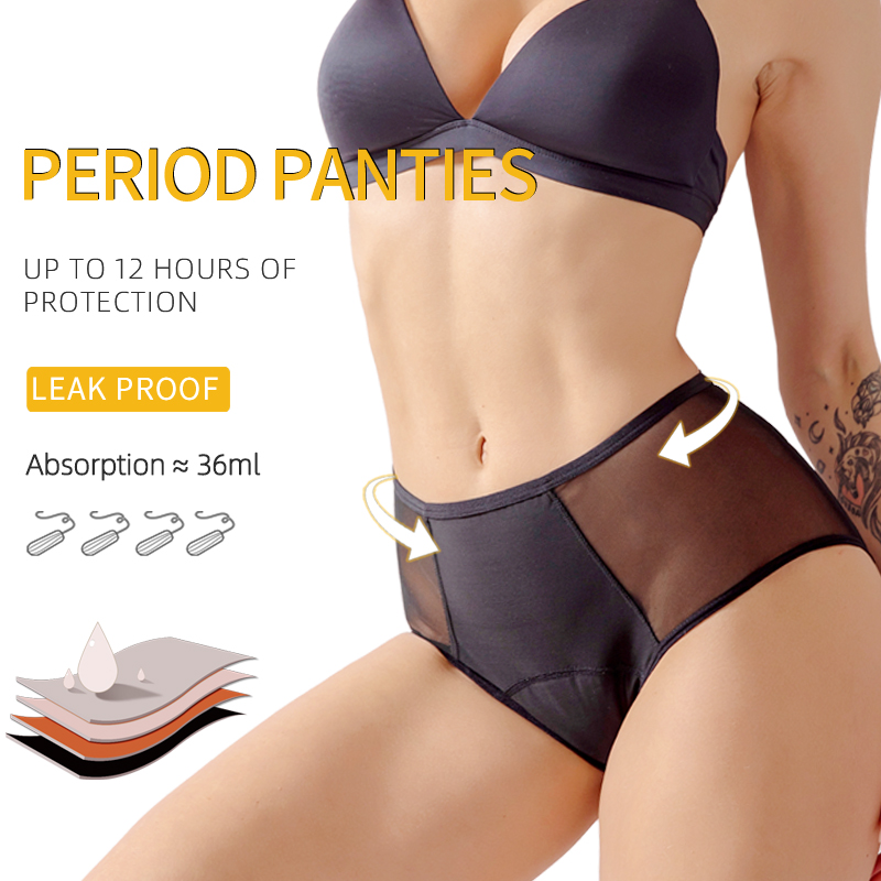 Drop shipping Women's High-wai – Period Panty Absorbent recenzja i cena