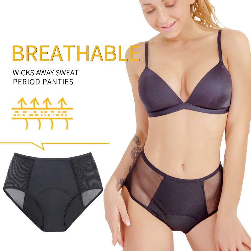Drop shipping Women's High-wai – Period Panty Absorbent recenzja i cena