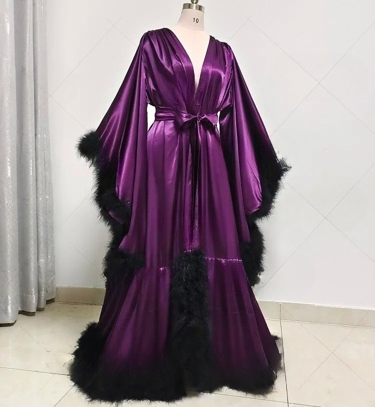 Customized Bathrobe for Women  – Robe Silk Women recenzja i cena