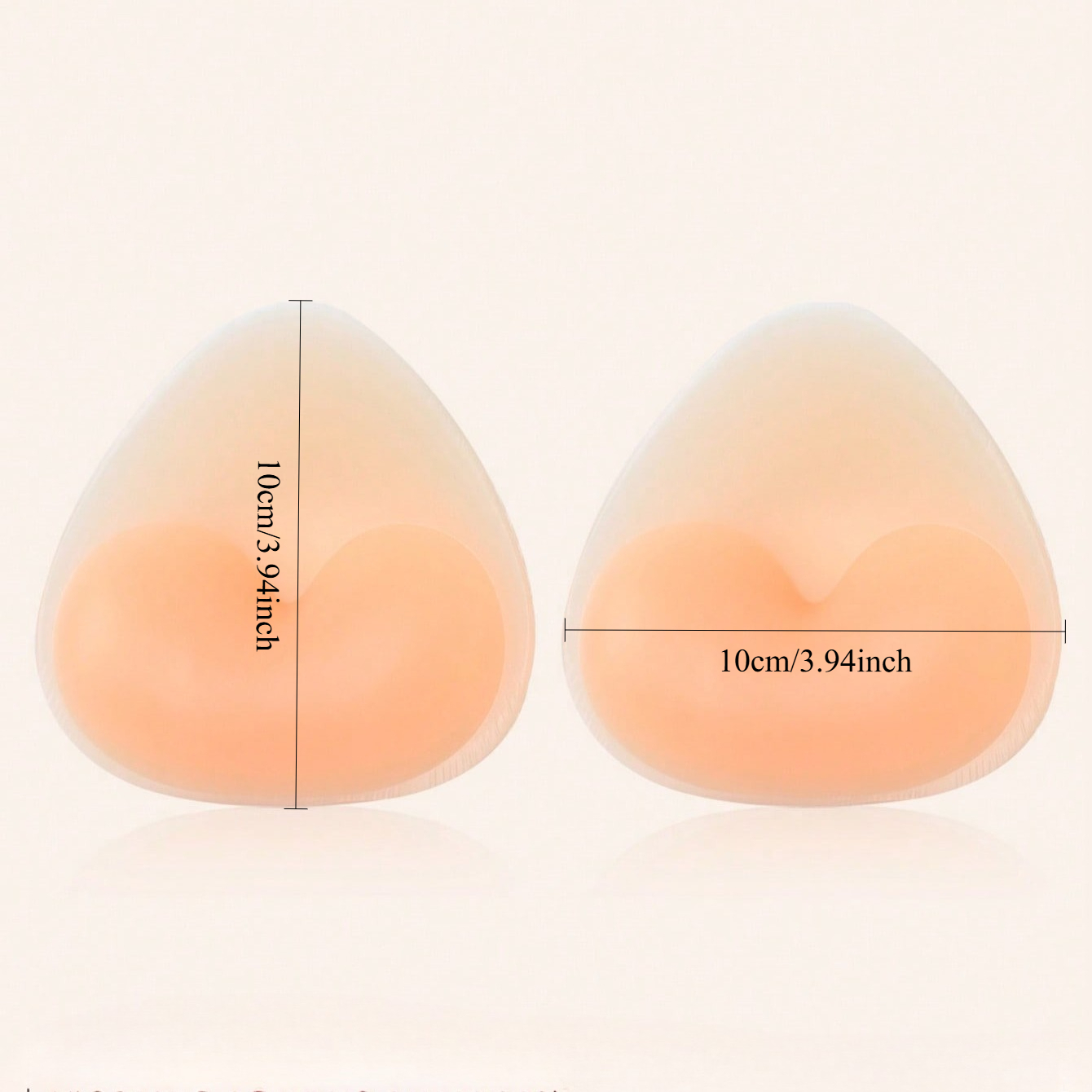 Silicone Bra Inserts, Triangle – Push Up Bra Padded recenzja i cena
