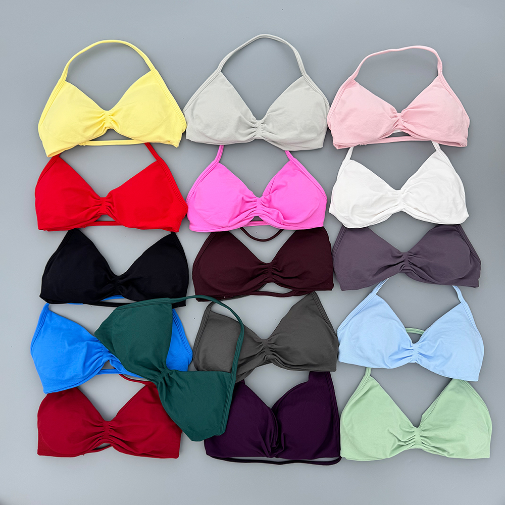 Strappy Bra Gym Top Women High – Seamless Underwear Women recenzja i cena